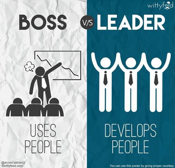 Difference Between a Boss and a Leader