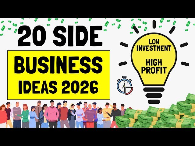 20 Low-Investment Business Ideas for 2026